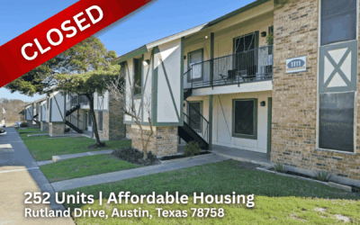Muskin | Elam  Sold Runnymede Apartments (252 Units) Austin, TX | December 2025